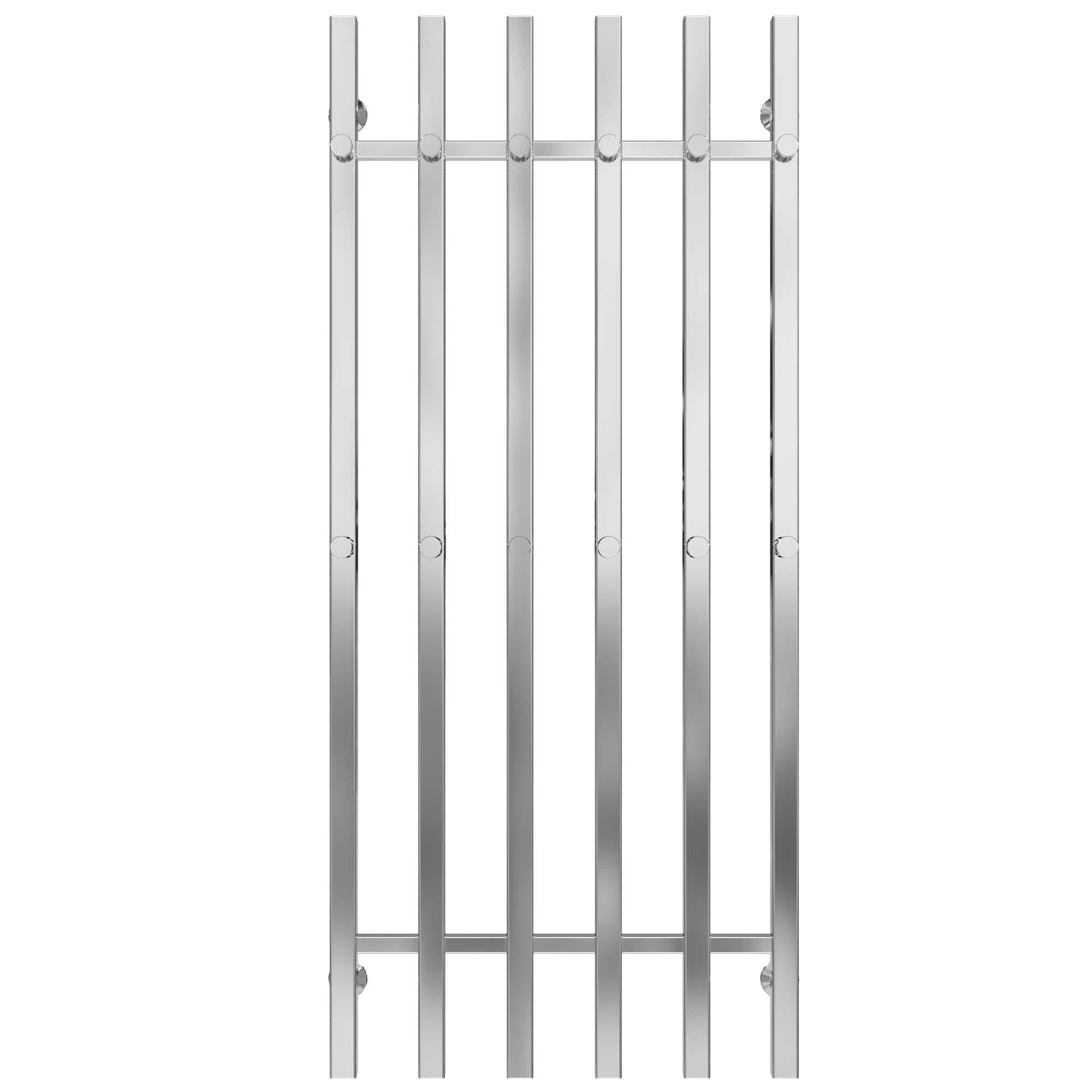 Полотенцесушитель водяной Deffi Split П6 боковое правое подключение нержавеющая сталь 500х1200 мм Хром (A.SP.120.50.6.CC)