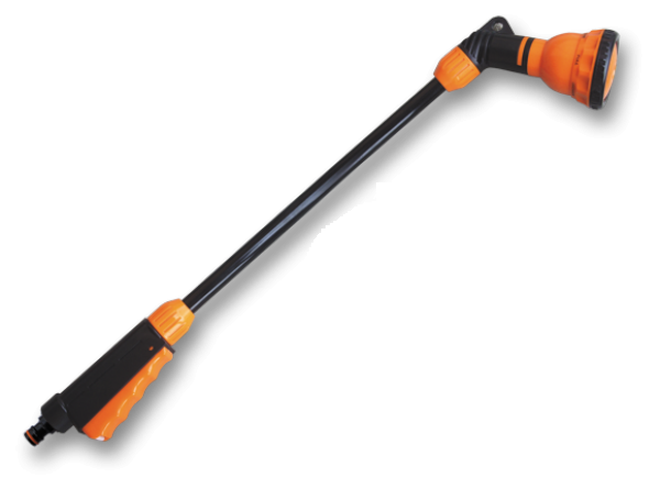 Ороситель ручной QUICK STOP BLACK LINE многорежимный с плавным переключением 65 см (ECO-4445)