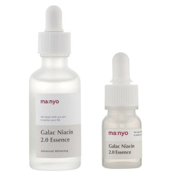 Набор усиленной эссенции с галактомиссисом и ниацинамидом Manyo Galac Niacin 2.0 Essence Set (1898207808)