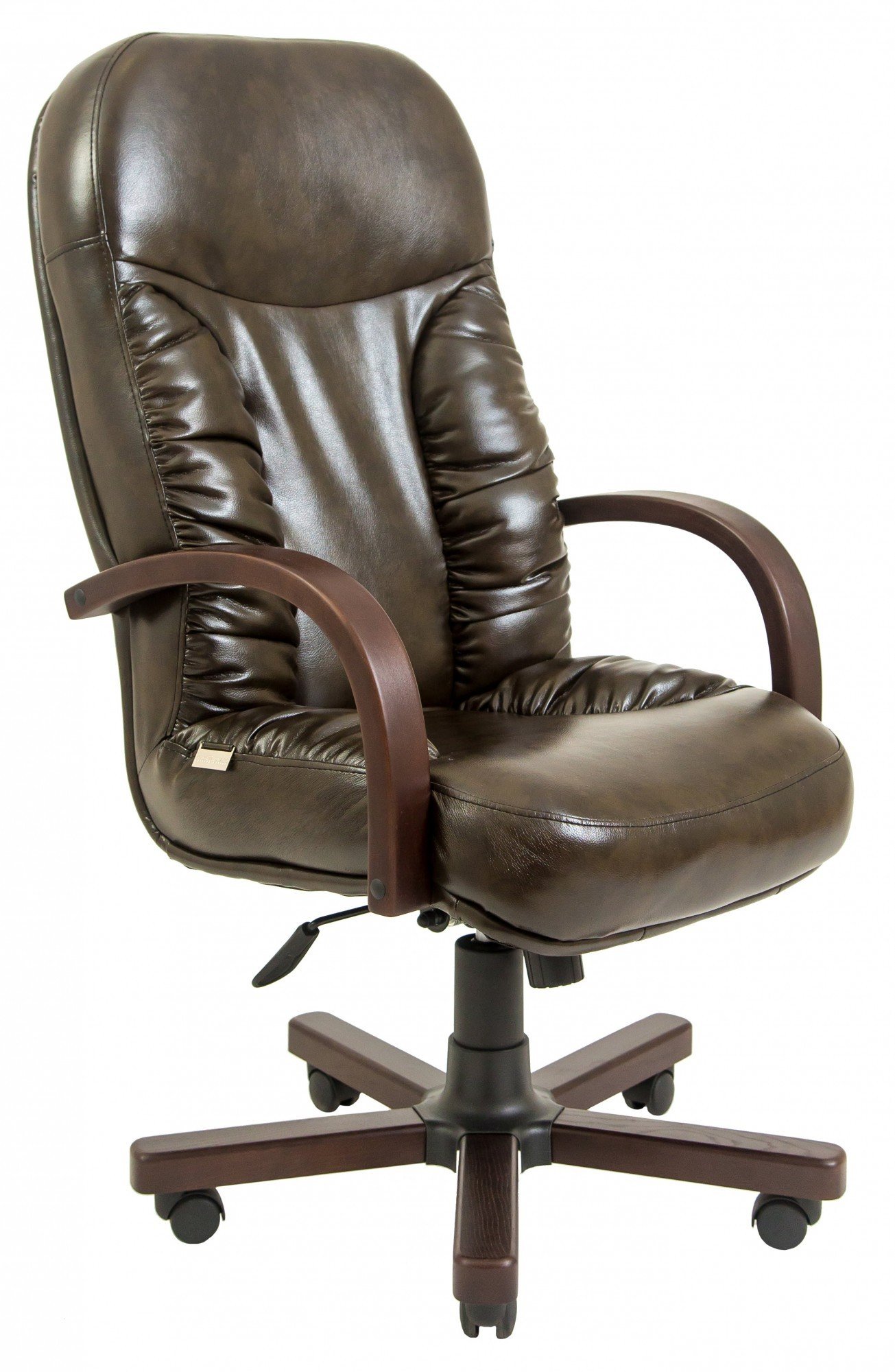 Офисное кресло руководителя Richman Буфорд Мадрас Verde Wood М2 AnyFix Темно-Зеленый (6013ee29ee03ef61f515dd63)