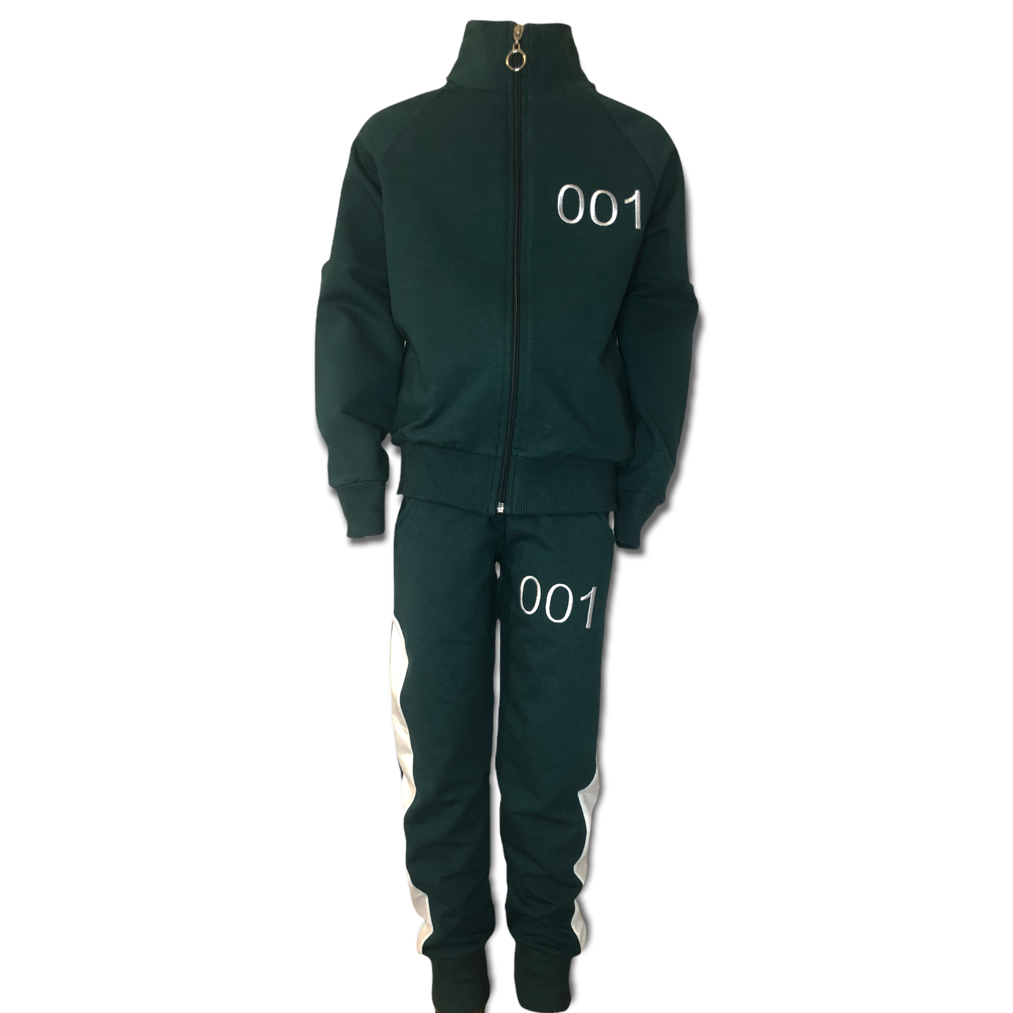 Спортивный костюм для мальчика Игра в кальмара Squid qame 001 146 см-152 Зеленый