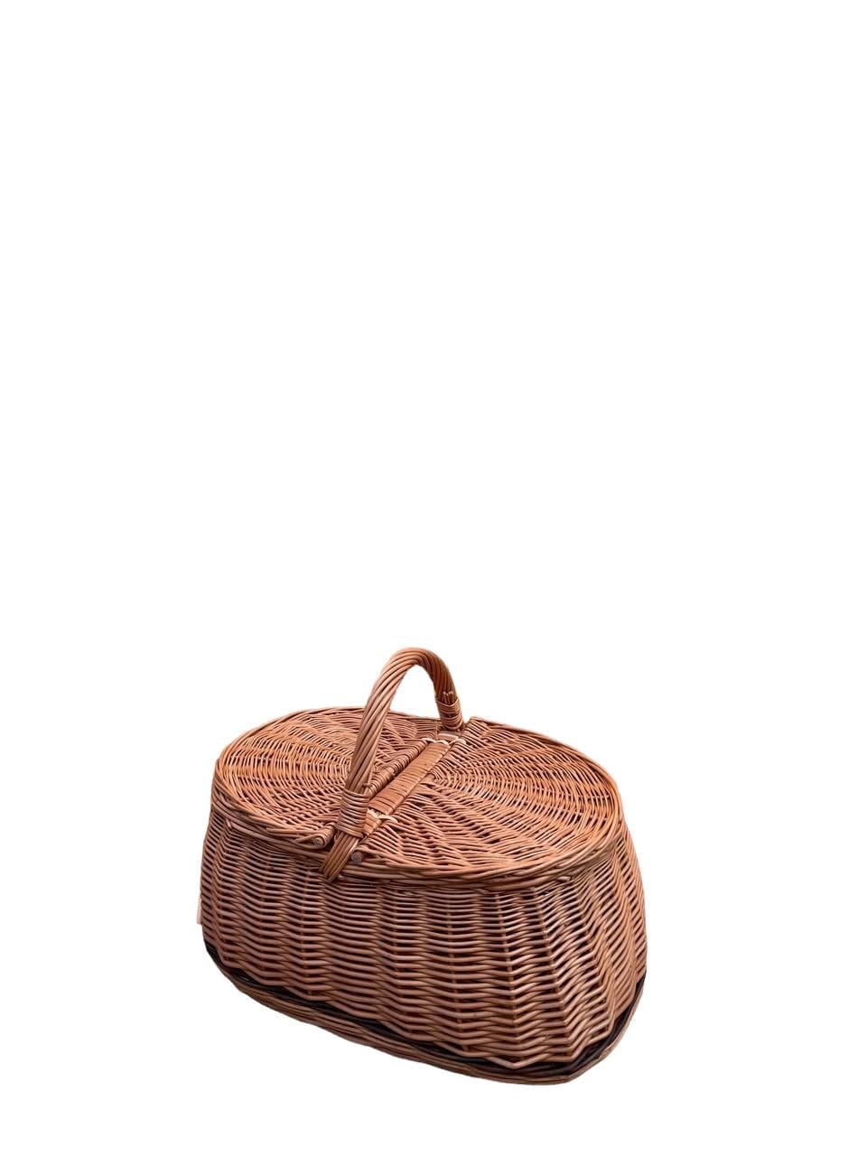 Корзина плетеная из лозы 27x22x38 см (12634379)