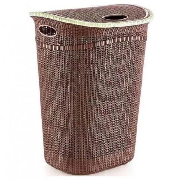 Корзина для белья Royal 20158 экопластик 60 л Коричневый (147-46-20158)