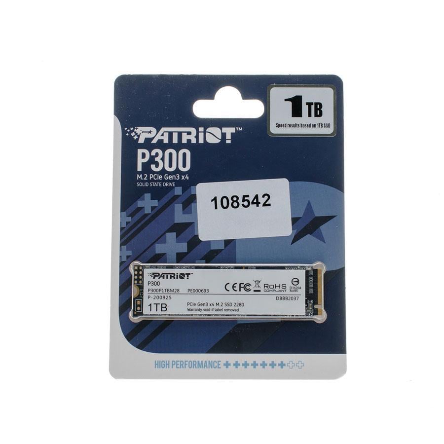 SSD-диск Patriot P300 M.2 NVMe 1 Tb (218137)