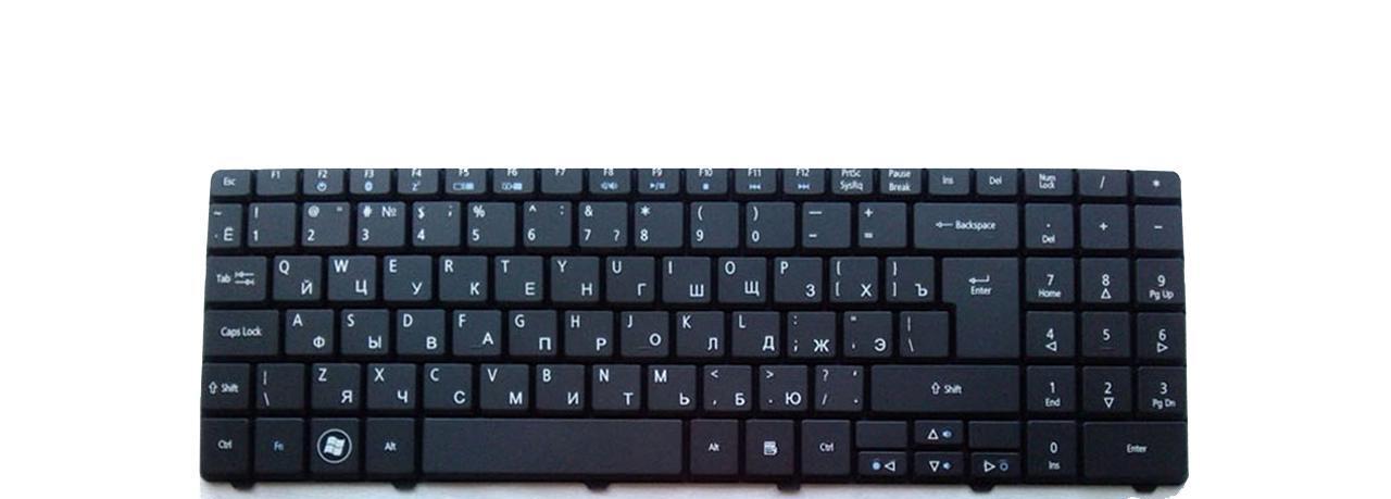 Клавиатура для ноутбука Acer Gateway EC54 матовая (KB.I170A.277)