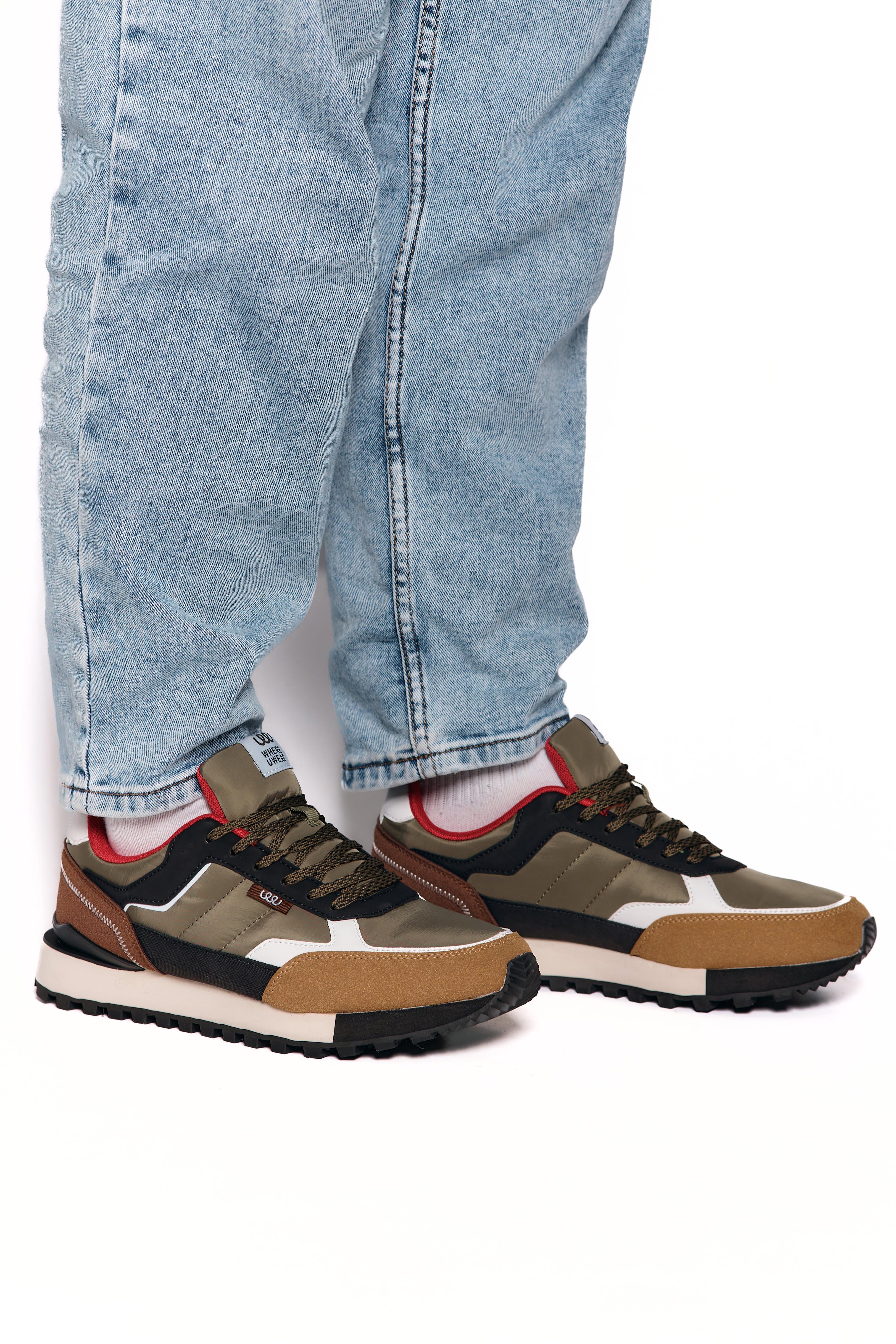Кроссовки мужские Where Uwear 347024 р. 44 Хаки (347024_44)