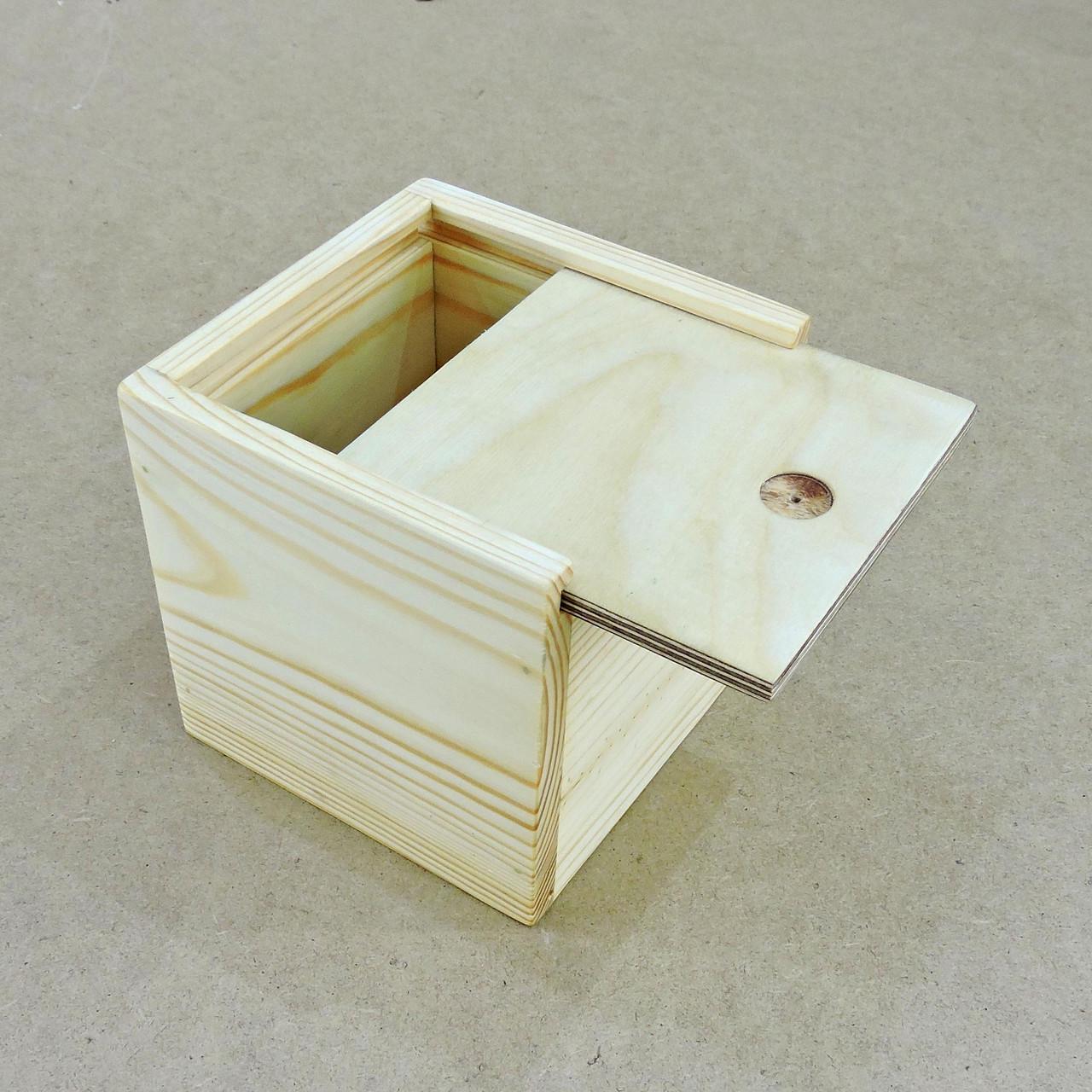 Подарочная коробка из дерева Тренто 150х150х110 мм Бланже (ПДУ-0010301) Подарочная коробка из дерева Тренто 150х150х110 мм Бланже (ПДУ-0010301)