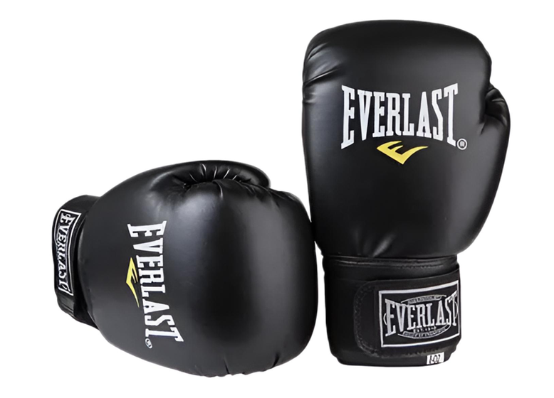 Боксерські рукавички Everlast 14 унцій Чорний (EF-0370-14)