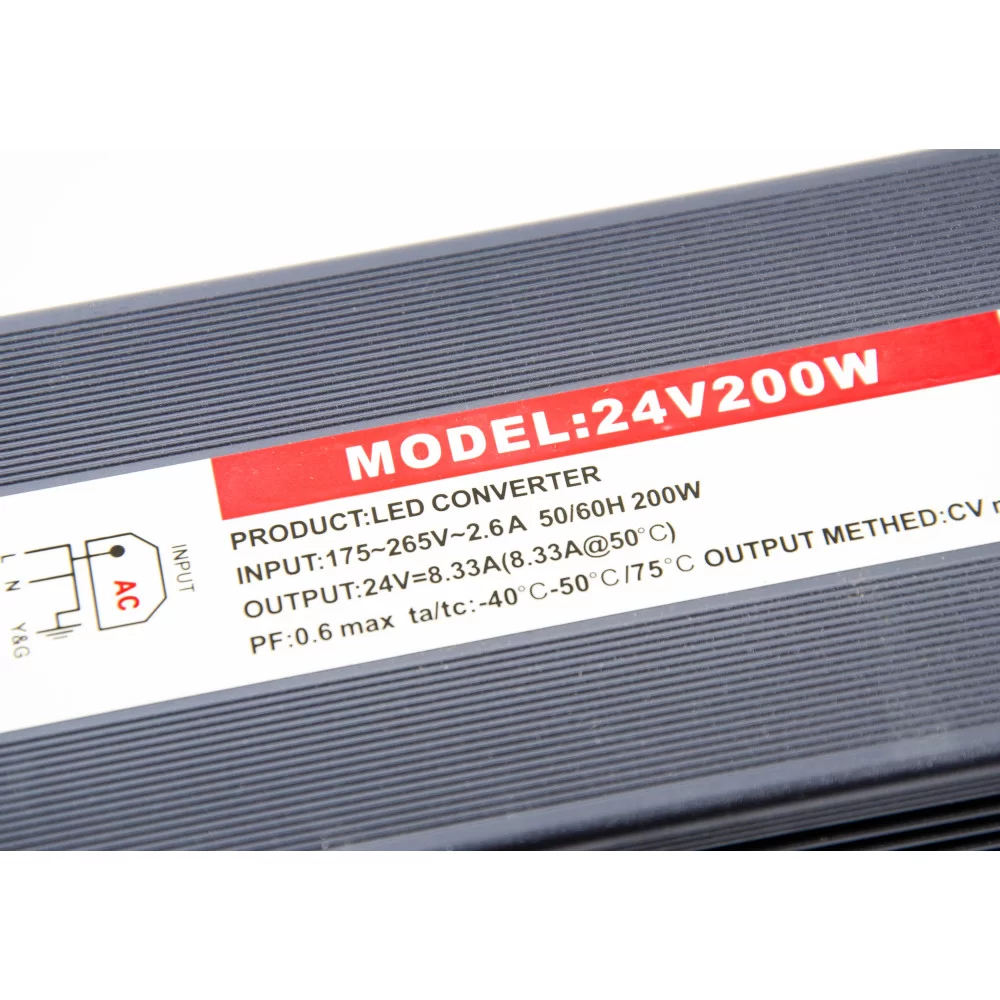 Блок питания для Led ленты 200 Вт 24 V IP68 (237-1507-00036) - фото 3 Блок питания для Led ленты 200 Вт 24 V IP68 (237-1507-00036) - фото 3