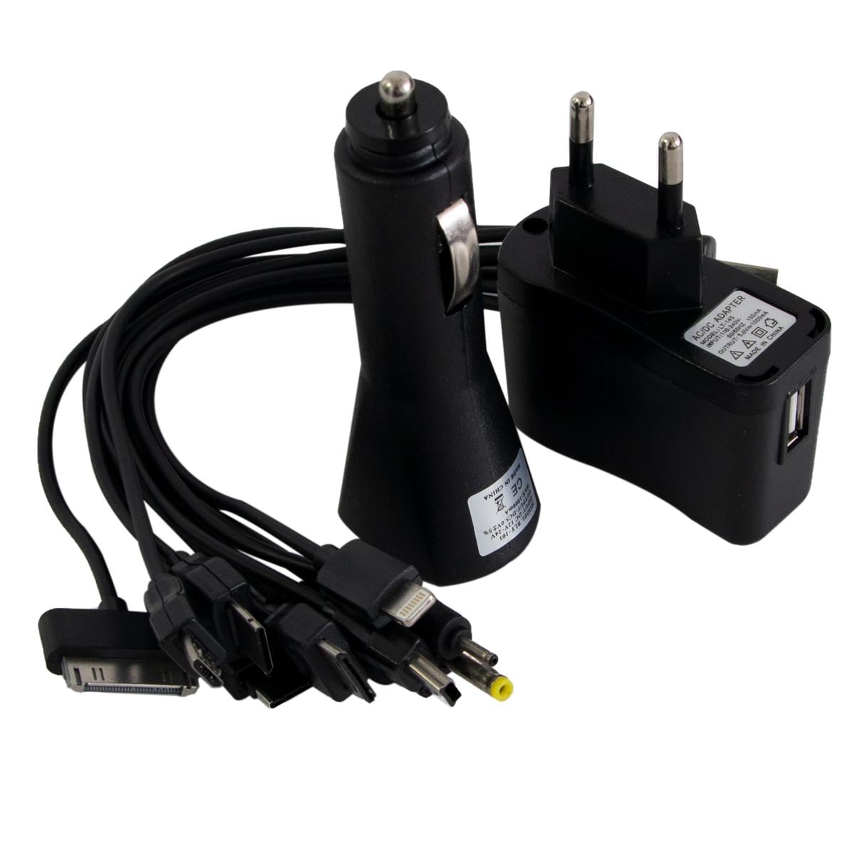 Универсальное зарядное устройство кабель для зарядки "Mobi charger 10 в 1 683" Черный (1009344-Black) Универсальное зарядное устройство кабель для зарядки "Mobi charger 10 в 1 683" Черный (1009344-Black)