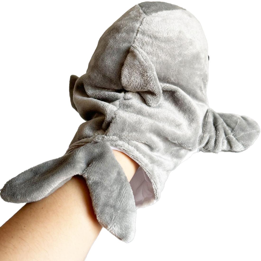 Іграшка на руку Акула для лялькового театру 22 см - фото 2 Іграшка на руку Акула для лялькового театру 22 см - фото 2