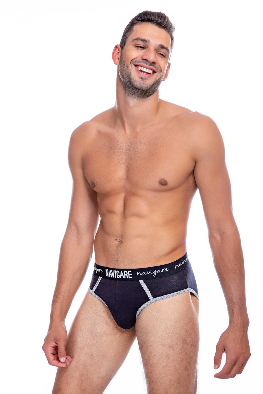 Трусы слип Navigare р. 48/M Темно-синий (57199)