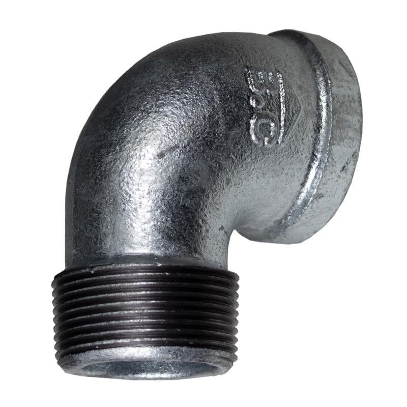 Колено чугунное B.C 90° ВЗ 2" оцинкованное (TU-21624)
