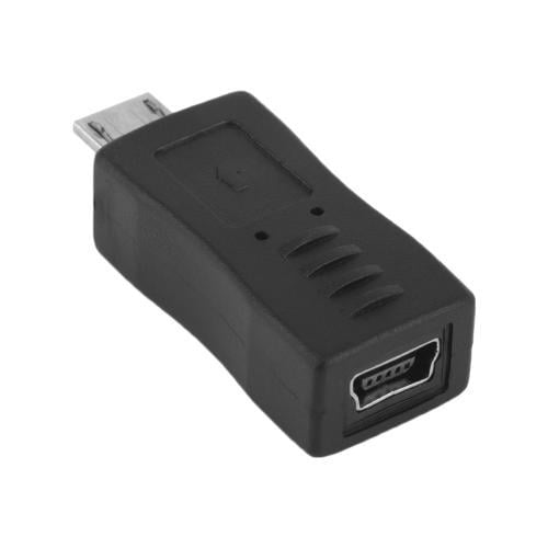 Переходник miniUSB мама - microUSB папа