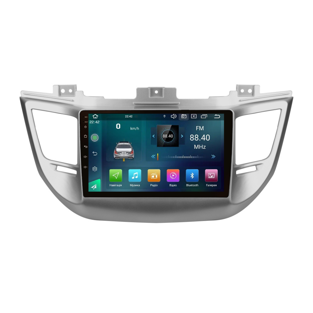 Магнитола штатная CYCLONE C9 CPL GSM Carplay 2/32 GB 4G для Hyundai Tucson 2015-2018 г. (AR-81125)