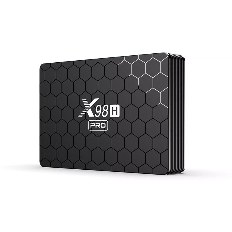 Смарт ТВ приставка X98H Pro WIFI6 4/32 Гб Smart TV Box Android 12 (553-3) - фото 4