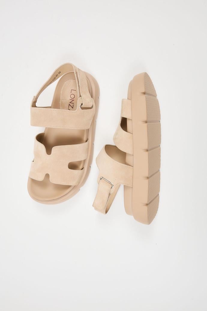 Сандалії жіночі LONZA на платформі р. 36 Бежевий (195735) - фото 1