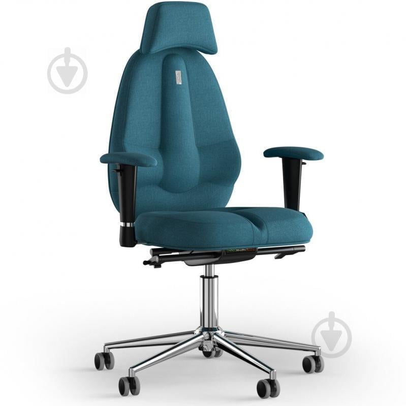 Крісло KULIK SYSTEM CLASSIC Тканина з підголівником без рядка Джинсовий (12-901-BS-MC-0511) Крісло KULIK SYSTEM CLASSIC Тканина з підголівником без рядка Джинсовий (12-901-BS-MC-0511)