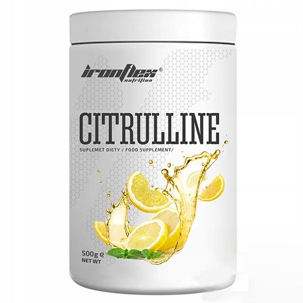 Цитрулін для спорту IronFlex Citrulline 500 г 200 порцій Lemon (000024760)