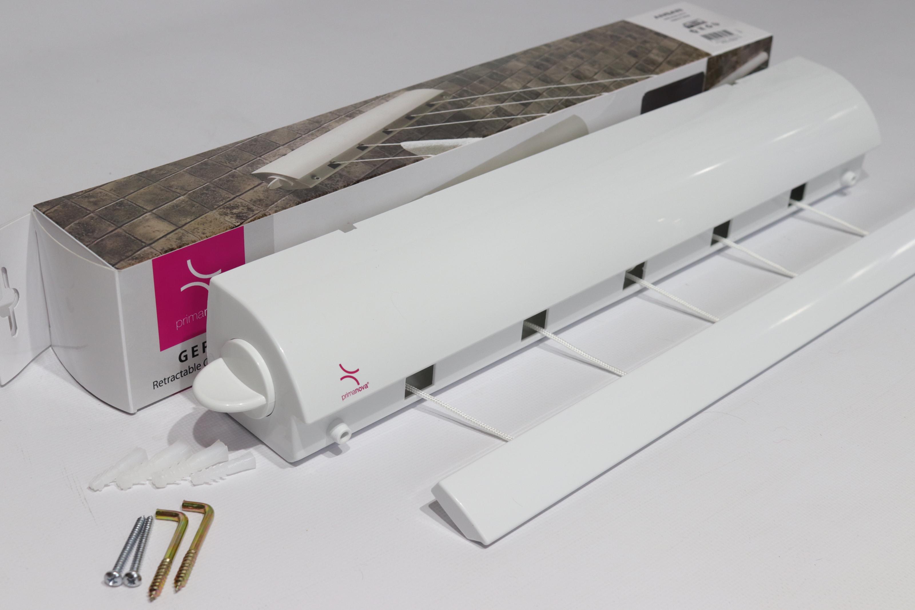 Сушилка для белья PRIMANOVA настенная автоматическая вытяжная Белый (1546) - фото 6