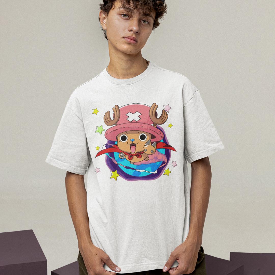 Футболка унисекс One Piece Tony Tony Chopper wht L Белый (0000010711)