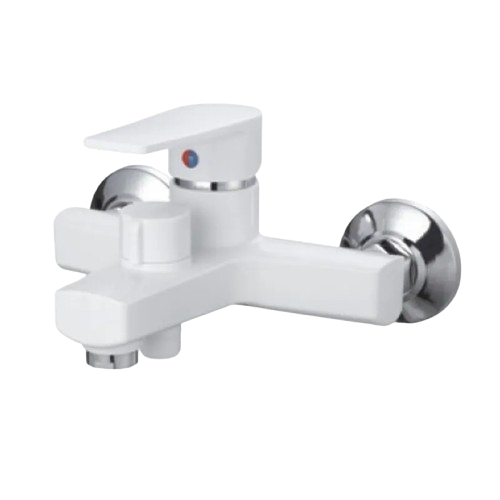 Смеситель для ванной с душевым набором PLAMIX OSCAR-009 Euro Set White (PM0699) Смеситель для ванной с душевым набором PLAMIX OSCAR-009 Euro Set White (PM0699)
