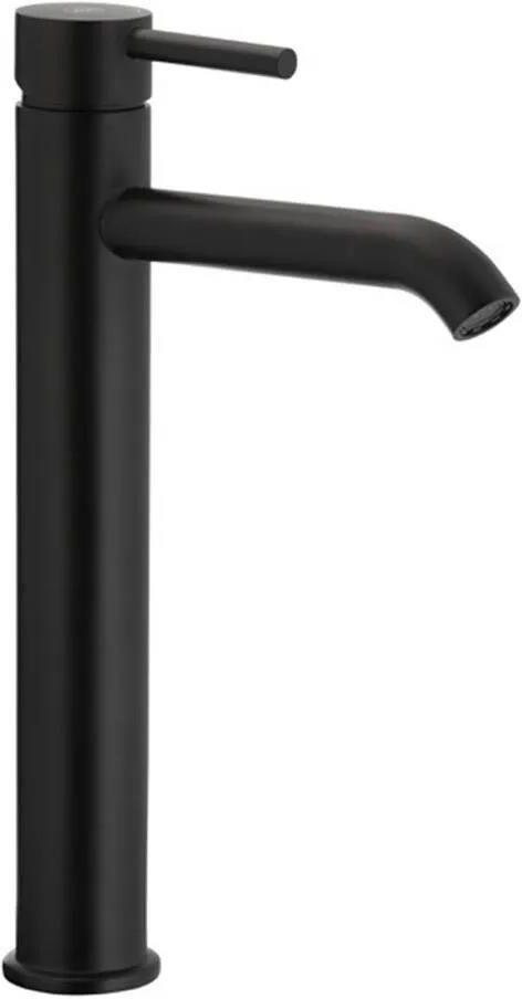 Смеситель для умывальника KFA Armatura Moza Black (503261281)