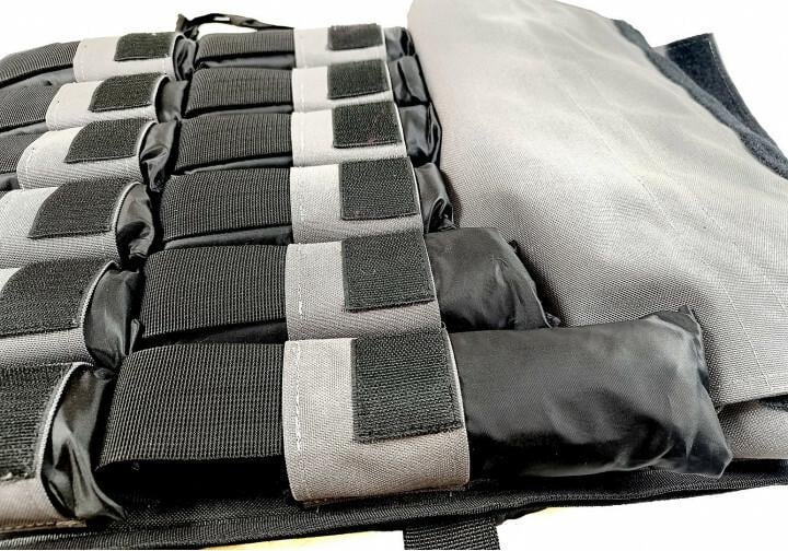 Жилет утяжелитель EasyFit Armor 18 кг наборной с шагом 0,5 кг (EF-WTV-180) - фото 3 Жилет утяжелитель EasyFit Armor 18 кг наборной с шагом 0,5 кг (EF-WTV-180) - фото 3