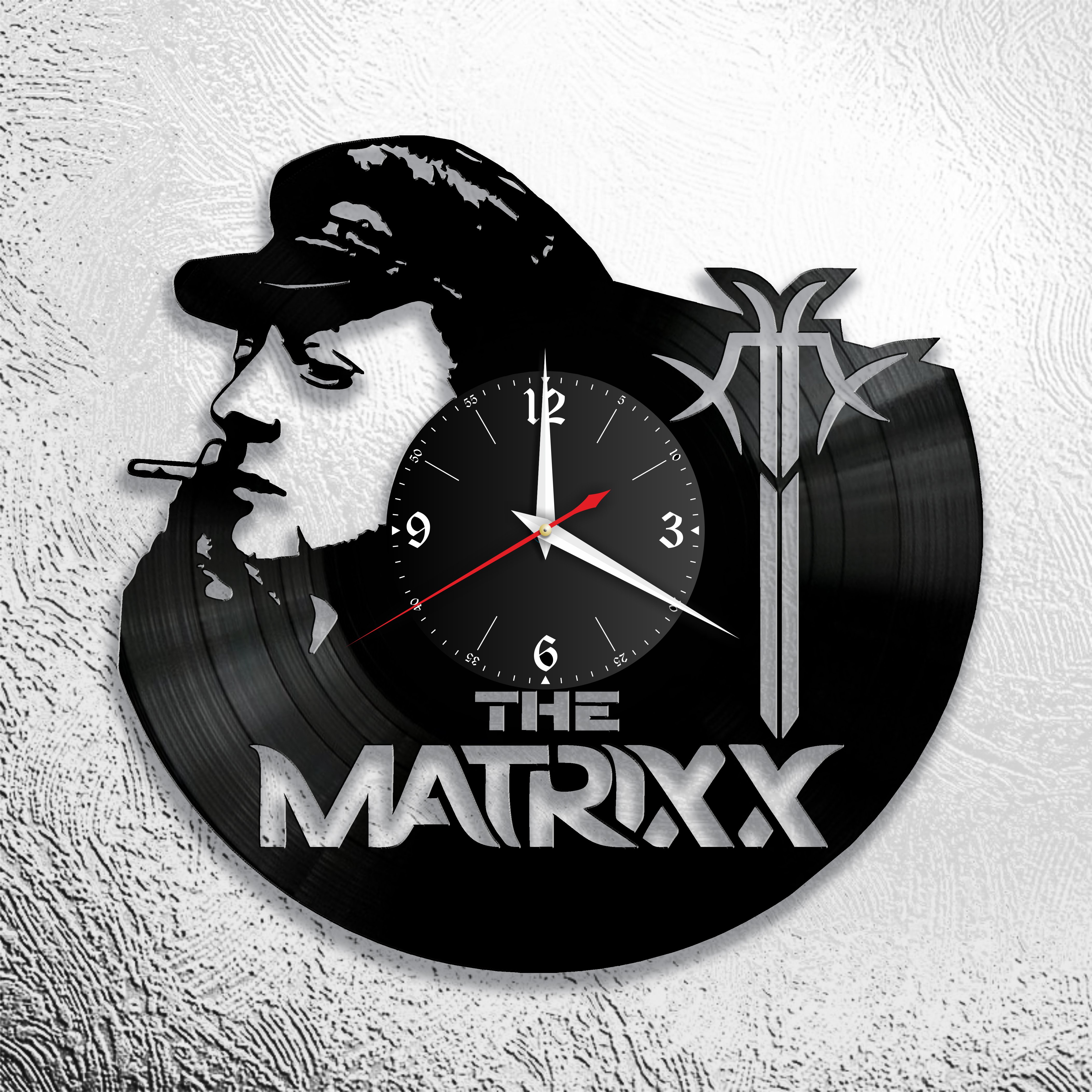 Часы настенные The Matrixx 0582 из виниловой пластинки