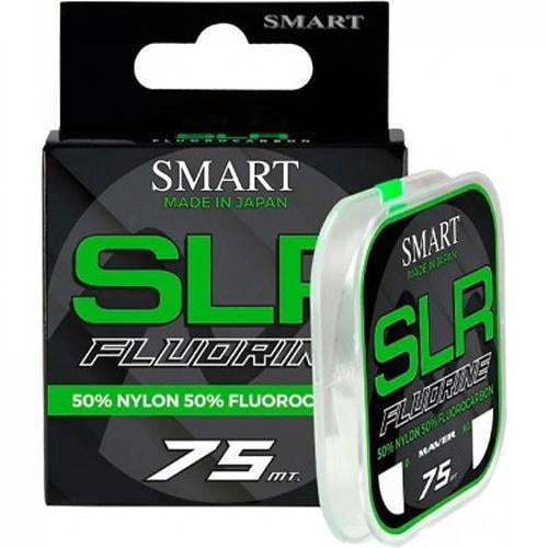 Леска Smart SLR Fluorine 75 м 0,09 мм 1,2 кг Прозрачный (1013-1300.36.37)