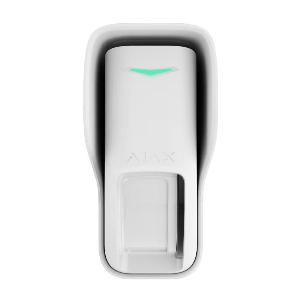 Датчик движения-штора беспроводной уличный Ajax Curtain Outdoor Jeweller с технологией двойного обнаружения Белый (26-00421)