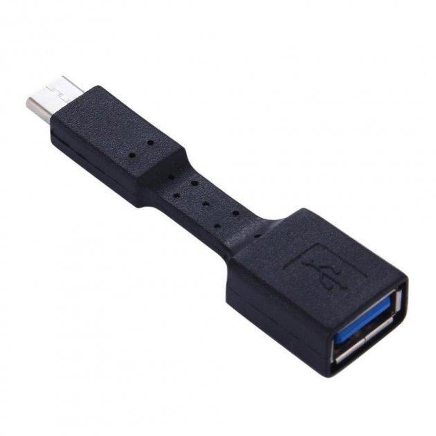 Кабель OTG SUNROZ USB Type-C 3.1 Male-USB 3.0 Female Black (A48443)
