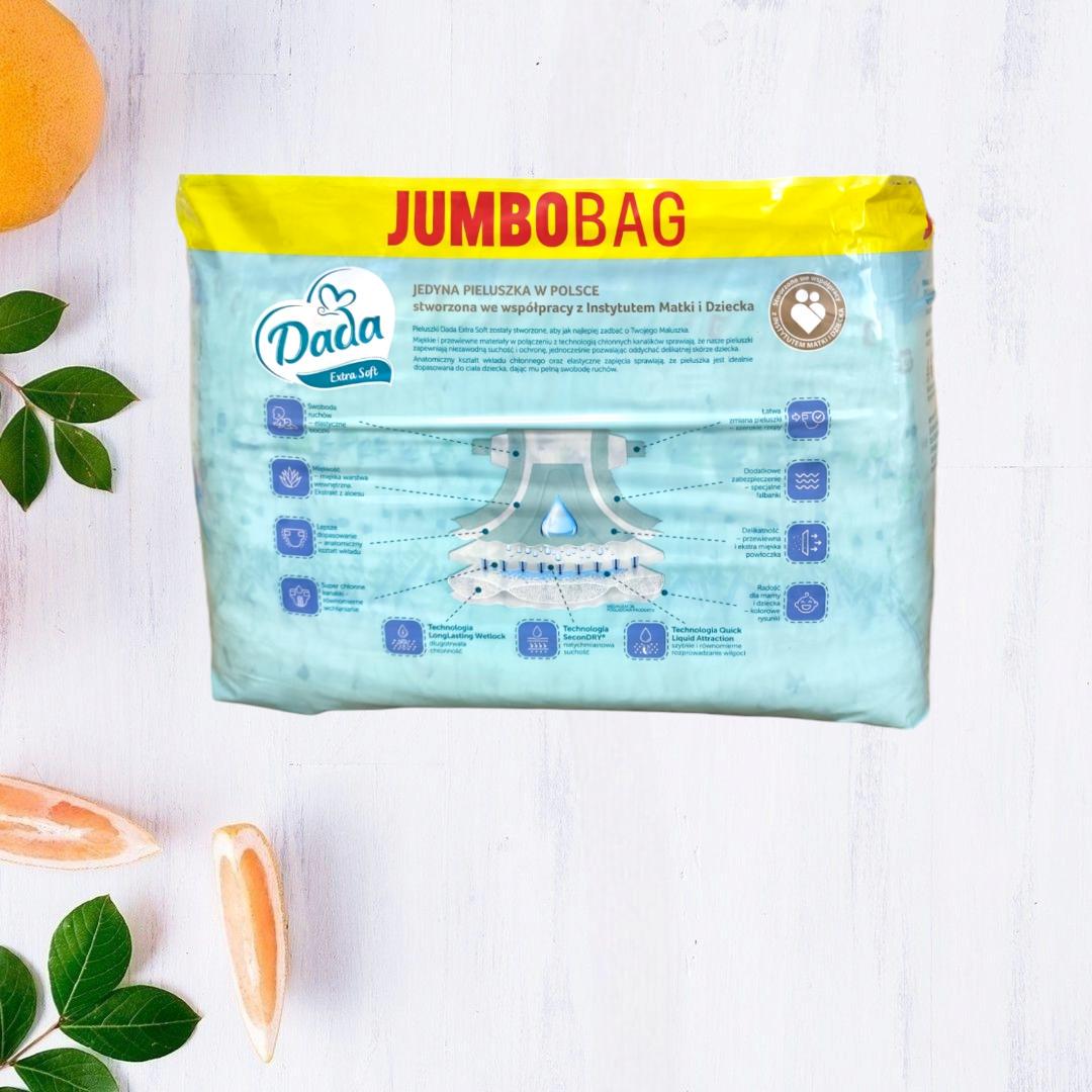 Підгузки Dada Extra Soft Jumbo Bag 5 15-25 кг 90 шт. - фото 2