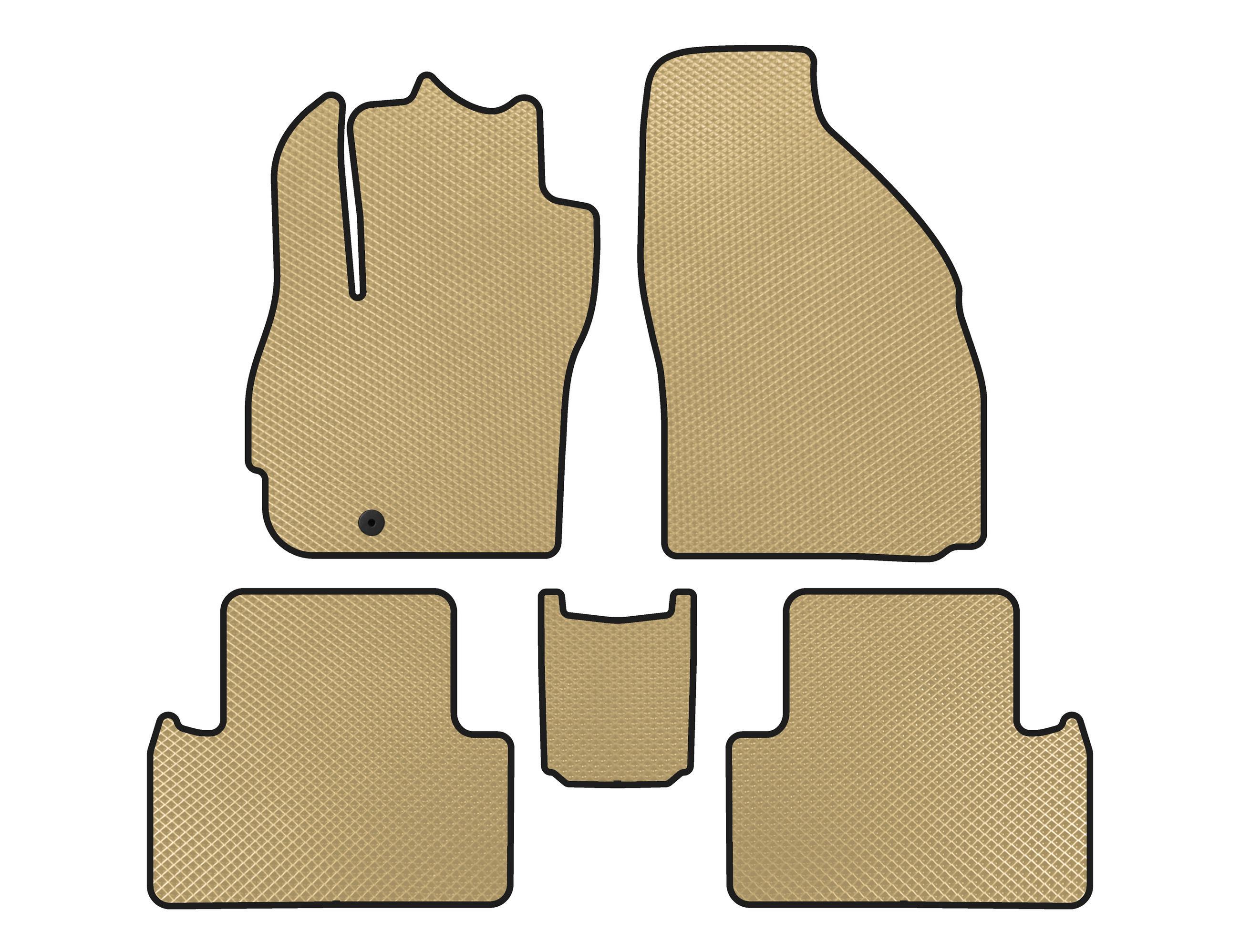 Коврики EVA Digital Designs для Mazda 5 2005-2009 гг. Бежевый (138827)