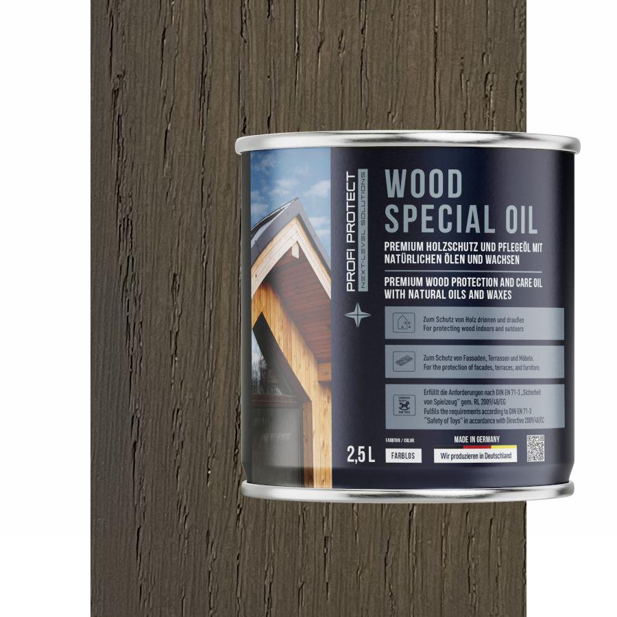Масло ProfiProtect Wood Special Oil с воском 2,5 л Graphite Grau eiche (24645728)