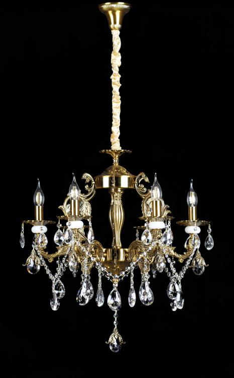 Люстра свеча Ray L77404M/6 GAB (IR006926)