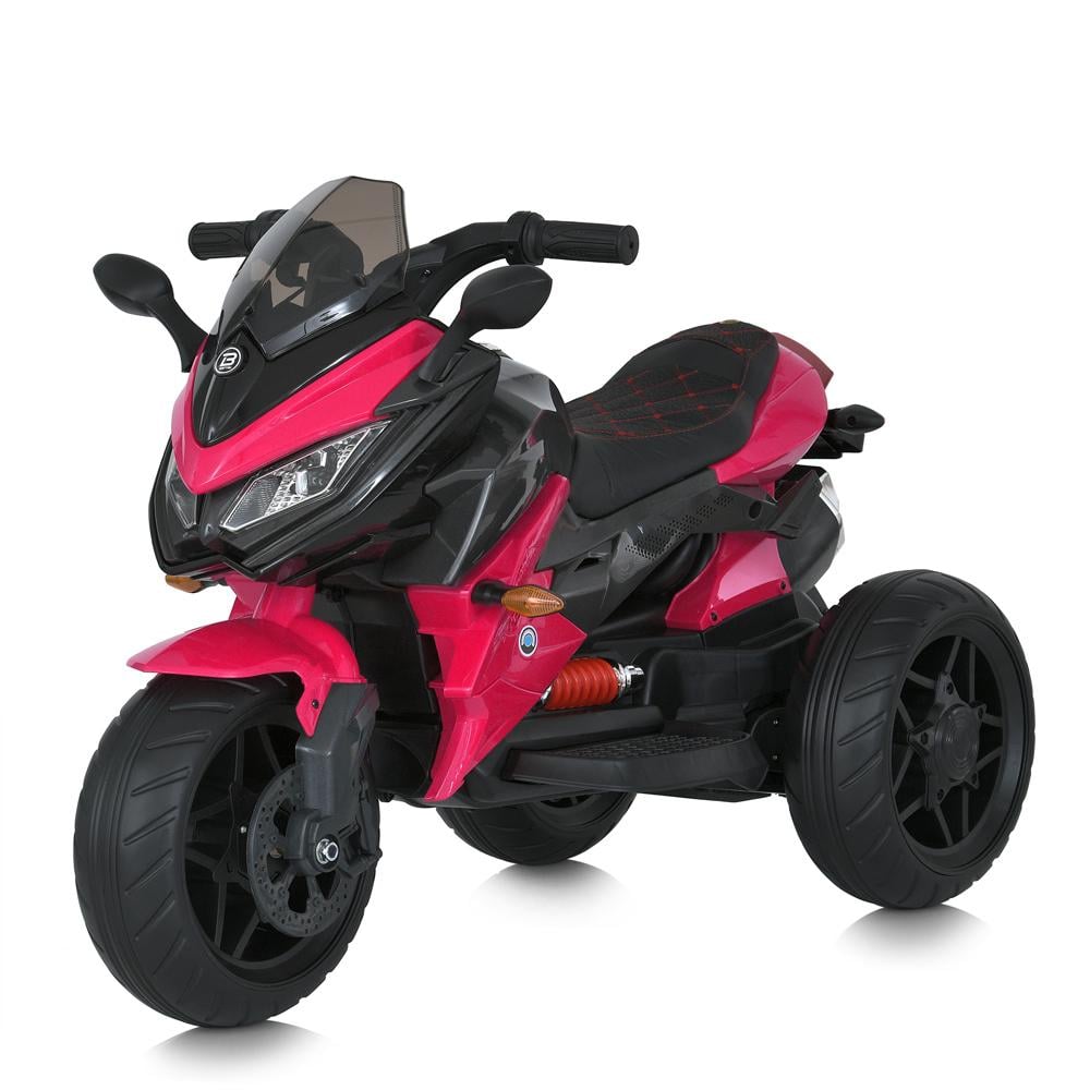 Детский электромотоцикл Bambi M 4274EL 70W 3-х колесный Розовый