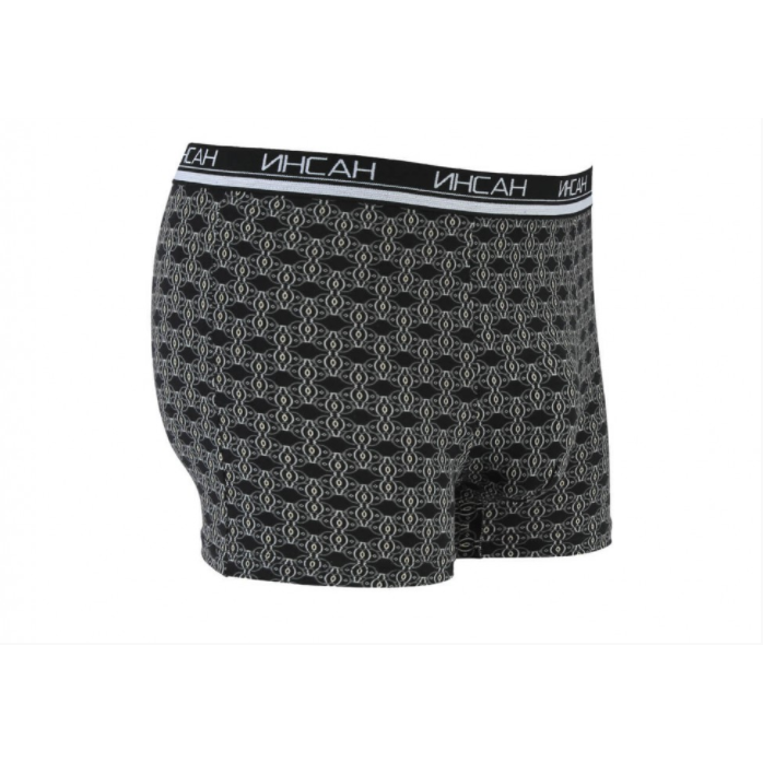Мужские трусы ИНСАН Стрейчевые из бамбука 2XL Черный (18485)