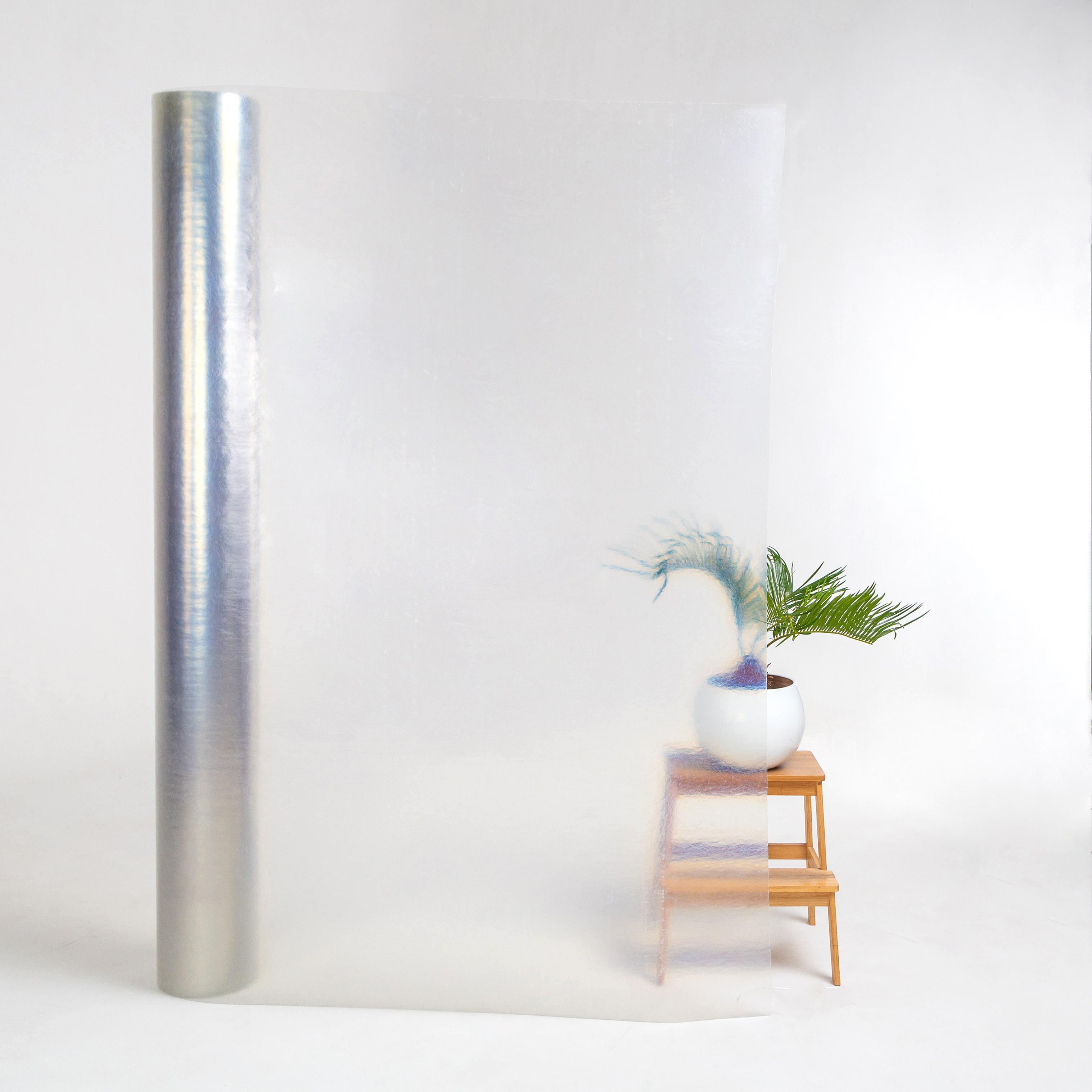 Шифер в рулонах пластиковый плоский PolyRoll 3 м Бесцветный