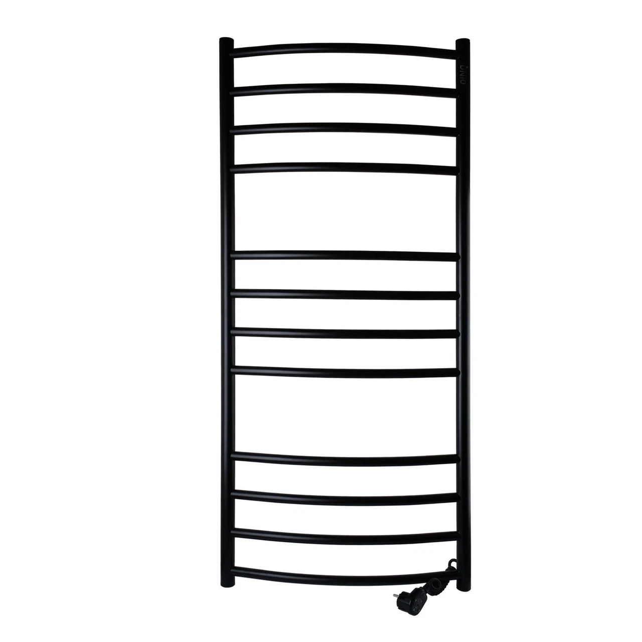 Полотенцесушитель UNIO LDE ER 1200-500-12 BLK Лестница Дуга Элит электро Черный (1300019)