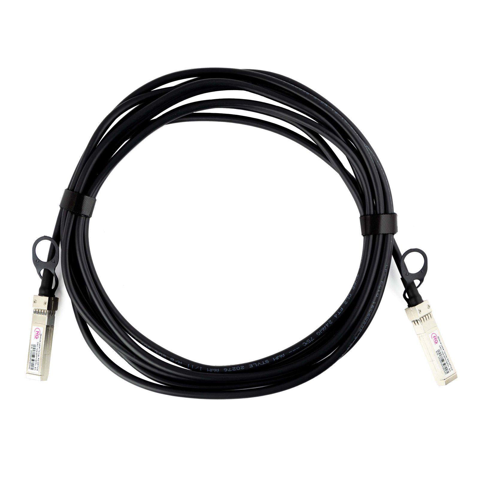 Кабель NG OPTICS Twinax DAC-10G-SFP+/SFP+ 5 м (22132606) - фото 2