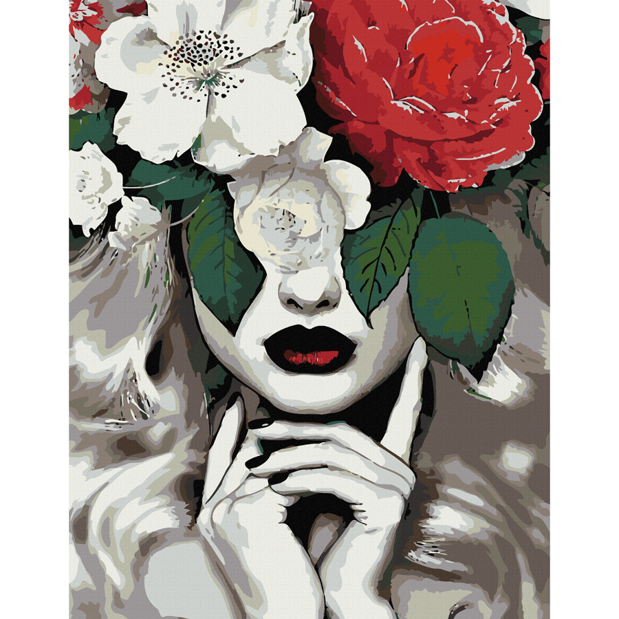 Картина по номерам Rosa Start Flower Queen 35×45 см (2742451766)