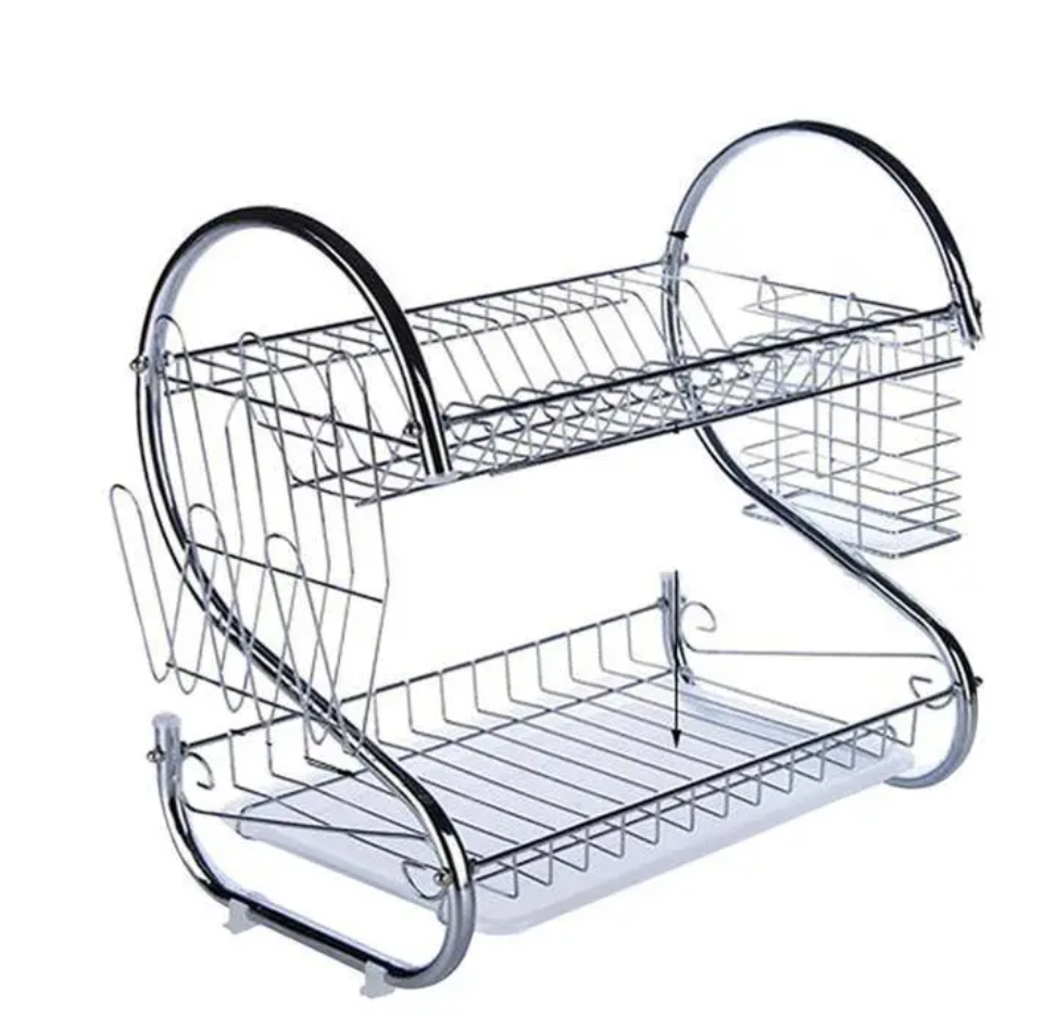 Стійка для зберігання посуду kitchen storage rack (pr000963)