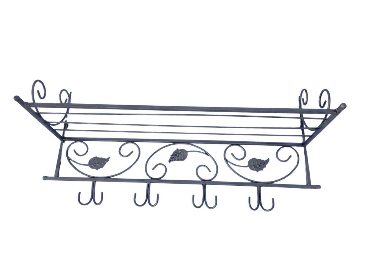 Вешалка кованая настенная Трубка средняя (25-41-М-081)