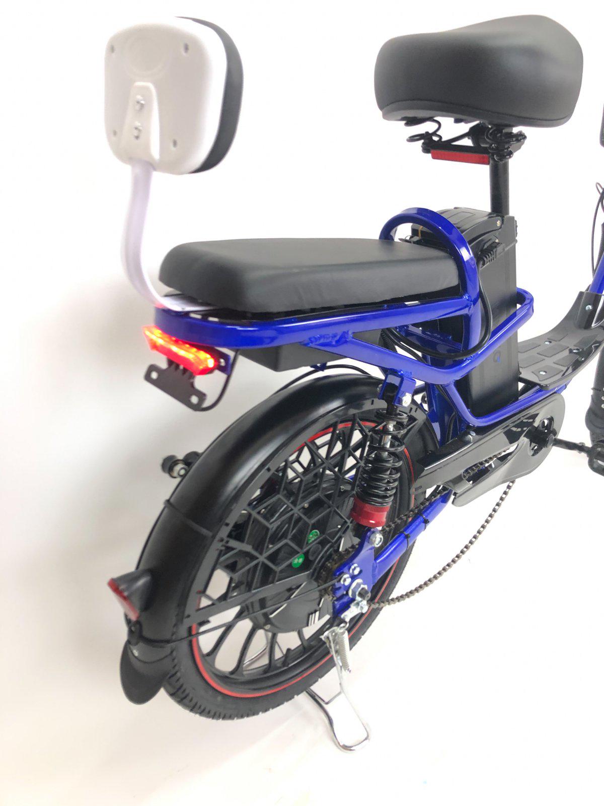 Електровелосипед двомісний MINAKO V4 PRO 800W/60V/24Ah/+Pas система Синій (25581764) - фото 12 Електровелосипед двомісний MINAKO V4 PRO 800W/60V/24Ah/+Pas система Синій (25581764) - фото 12