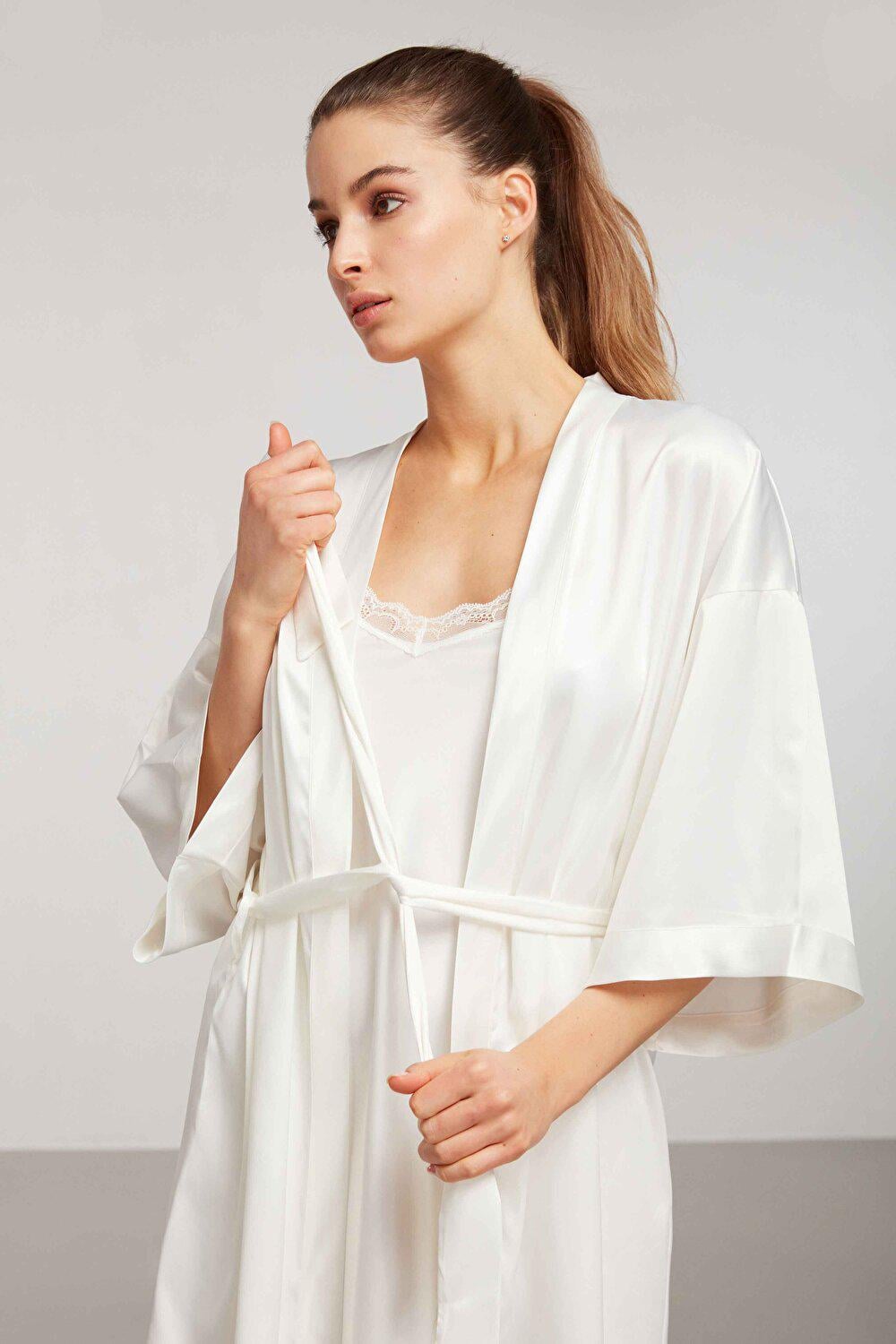 Халат Kom София M/L Экрю (8681708230177) Халат Kom София M/L Экрю (8681708230177)