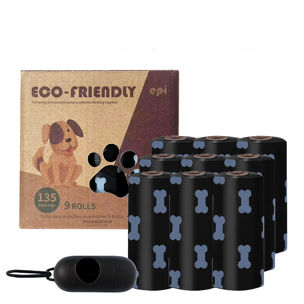 Біорозкладні пакети Eco-FRIENDLY для прибирання за тваринами з ароматом лаванди 23х33 см уп. 9 рул. 135 шт. Біорозкладні пакети Eco-FRIENDLY для прибирання за тваринами з ароматом лаванди 23х33 см уп. 9 рул. 135 шт.