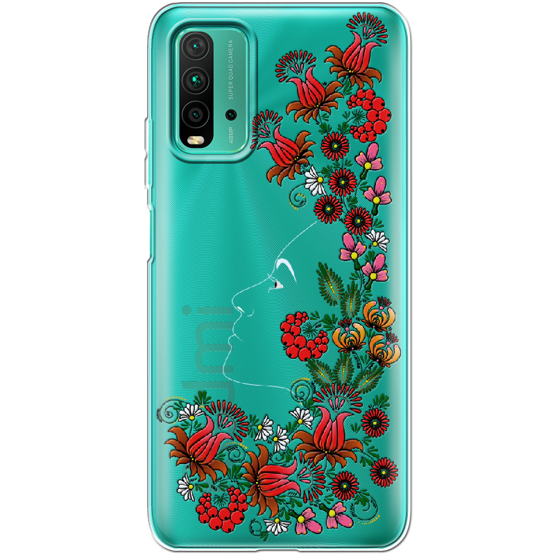 Чохол BoxFace Xiaomi Redmi 9T 3D Ukrainian Muse Прозорий силікон (41685-bk64-41685)