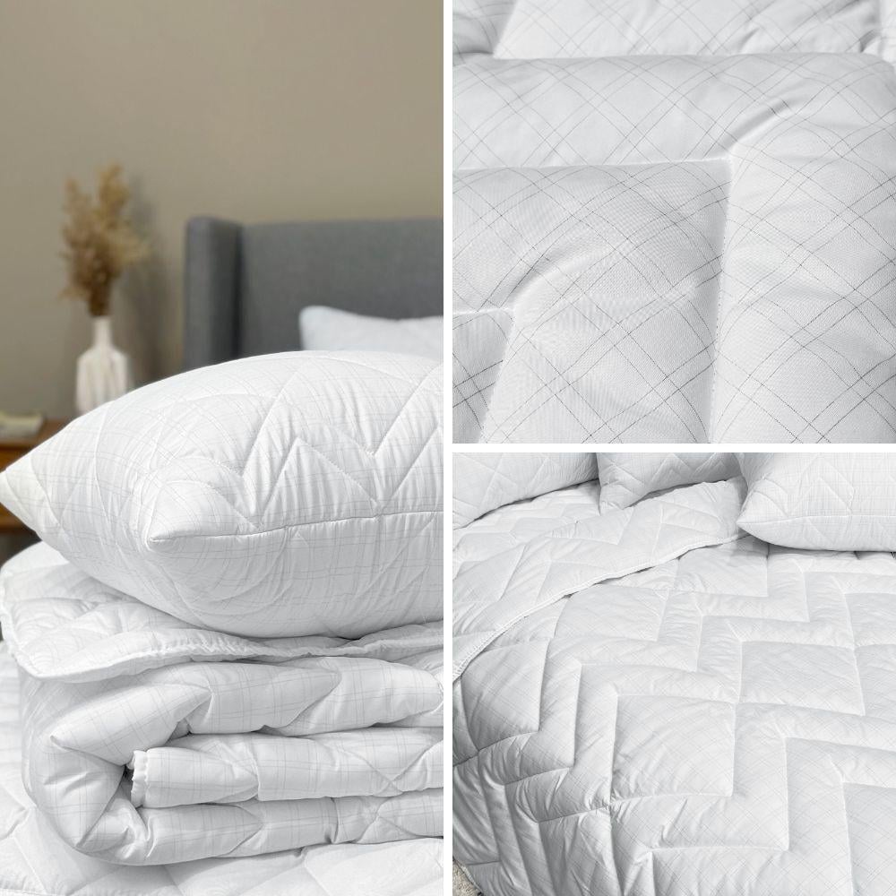 Одеяло всесезонное IDEIA Antistatic Sleep гипоаллергенная антистатическая ткань 155х210 см (26695) - фото 9 Одеяло всесезонное IDEIA Antistatic Sleep гипоаллергенная антистатическая ткань 155х210 см (26695) - фото 9