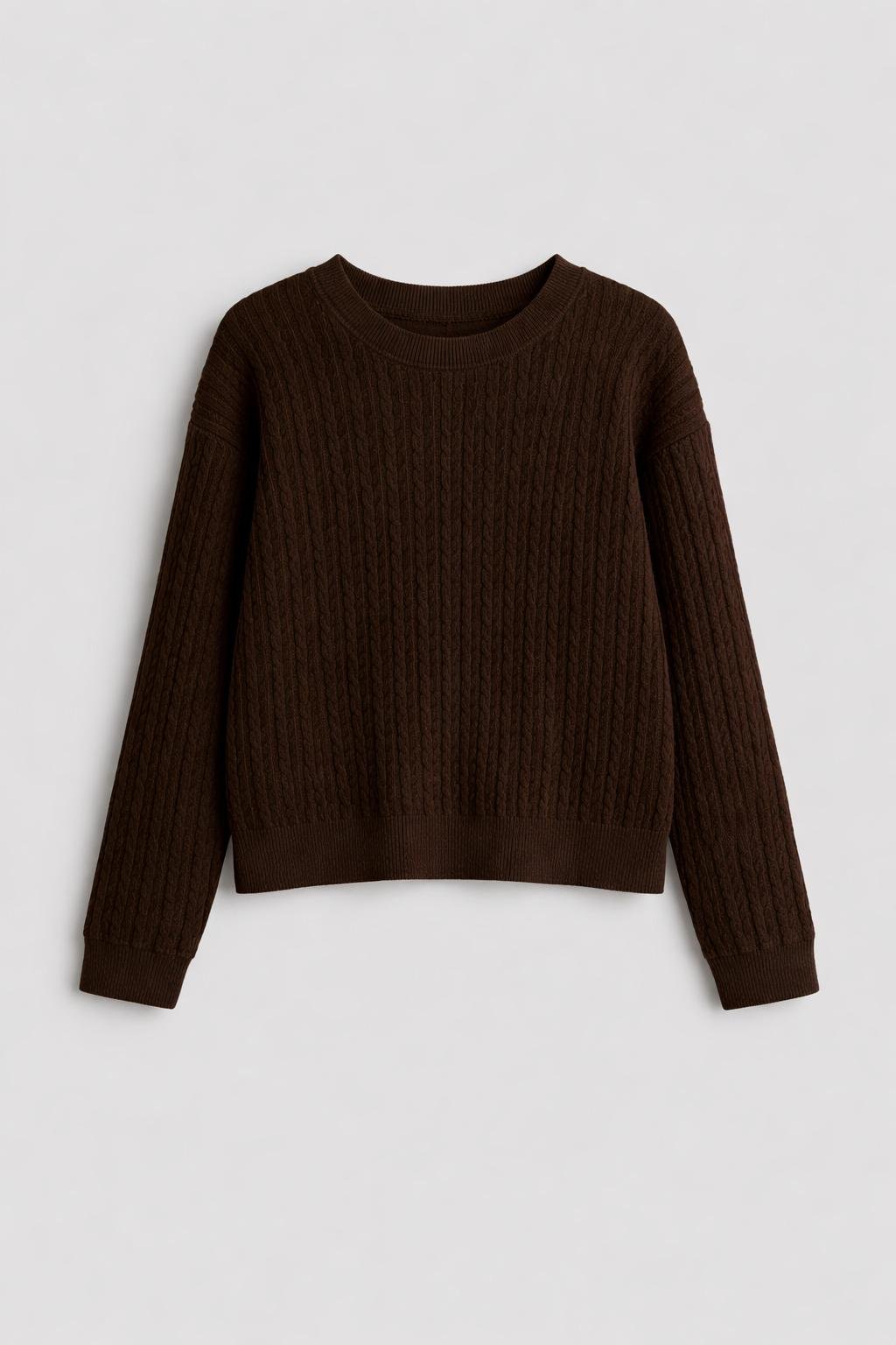 Свитер 158 см Коричневый (1301902)